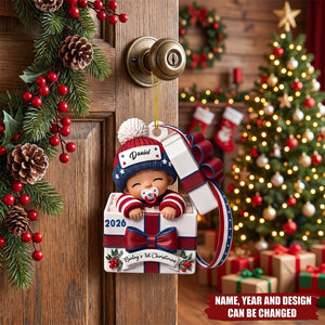 First Christmas With 250 - Personalized 1-Layer Acrylic Ornament