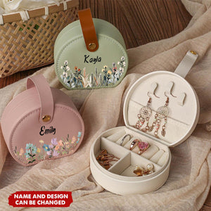 Personalized Custom Jewelry Box, Birthday Gift for Women