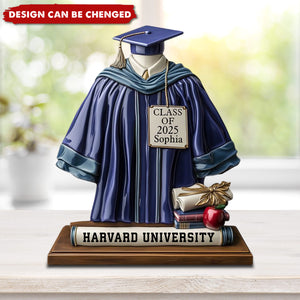 Class Of 2025 - Personalized Graduation Custom Shaped Acrylic Plaque