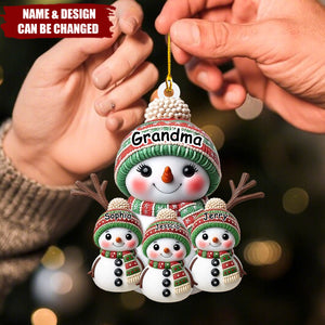 Create A Warm Holiday Decoration With Snowman, Custom Wood Ornament