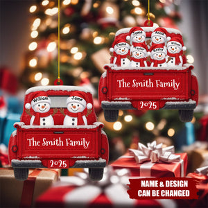 Celebrate Family Joy And Warmth,Custom Wood Ornament
