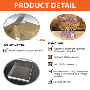 Fur Mama - Personalized Custom Shaped Acrylic Plaque, Gift For Dog Lover