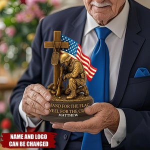 Veterans Military - Personalized Custom Shaped Acrylic Plaque, Gifts For Veteran