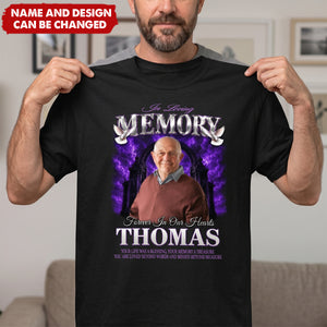 In Loving Memory Custom Photo - Personalized Shirt - Memorial Gift, Sympathy Gift, Celebration of Life