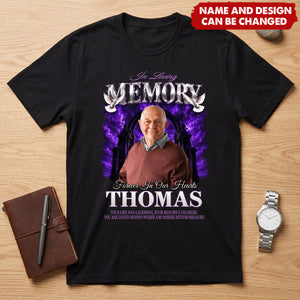 In Loving Memory Custom Photo - Personalized Shirt - Memorial Gift, Sympathy Gift, Celebration of Life