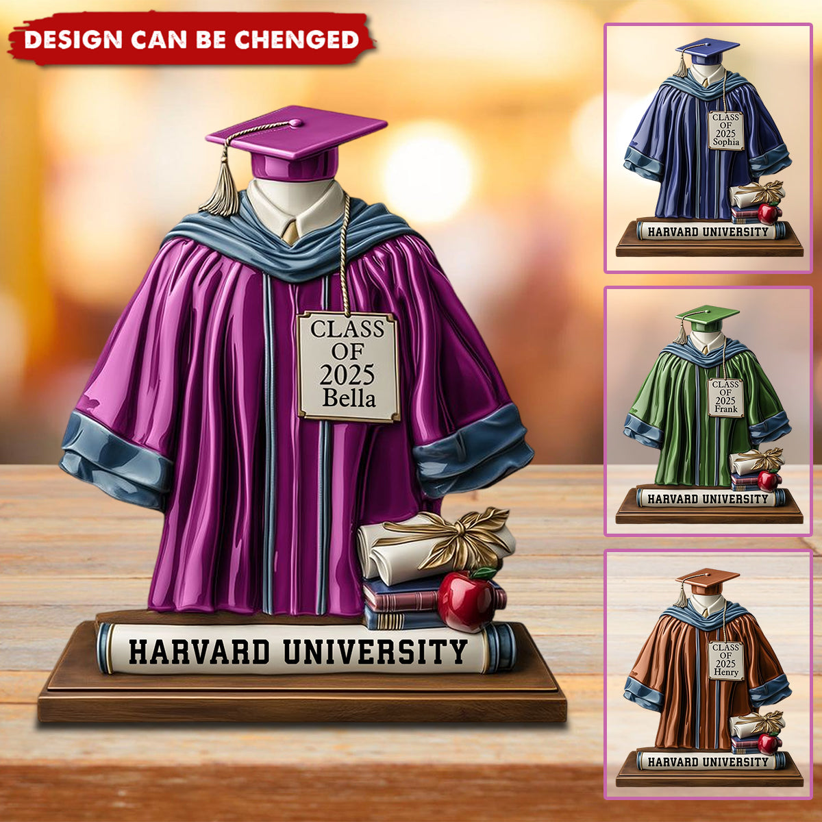 Class Of 2025 - Personalized Graduation Custom Shaped Acrylic Plaque