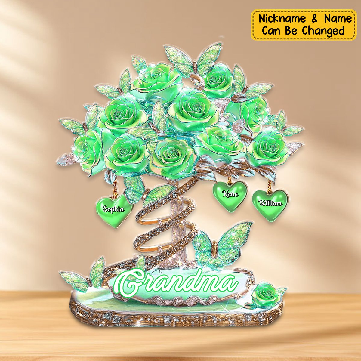 Best Mom Ever - Personalized Mother Custom Shaped Acrylic Plaque