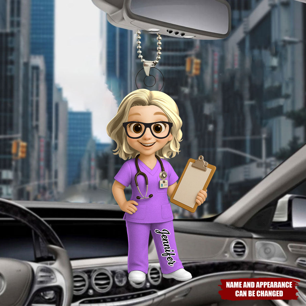 Things My Patients Said So I'll Never Forget - Personalized Acrylic Ornament, Car Hanger,  Gift For Nurses