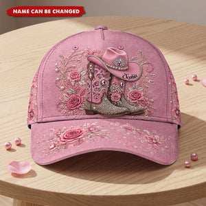 Cowgirl Boots - Personalized Cowgirl Classic Cap