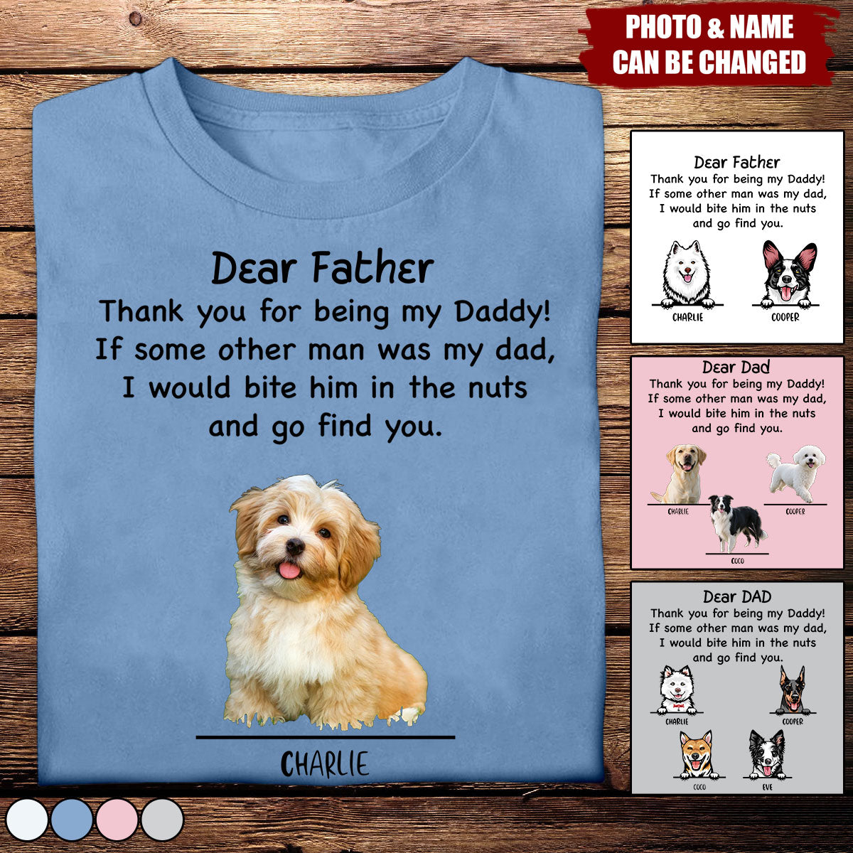 Thank You Being Daddy Dog Cat Dad Shirt