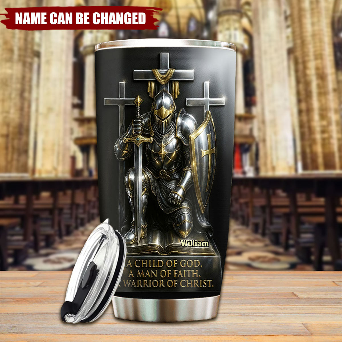 I'm A Child Of God - Personalized Christian Tumbler