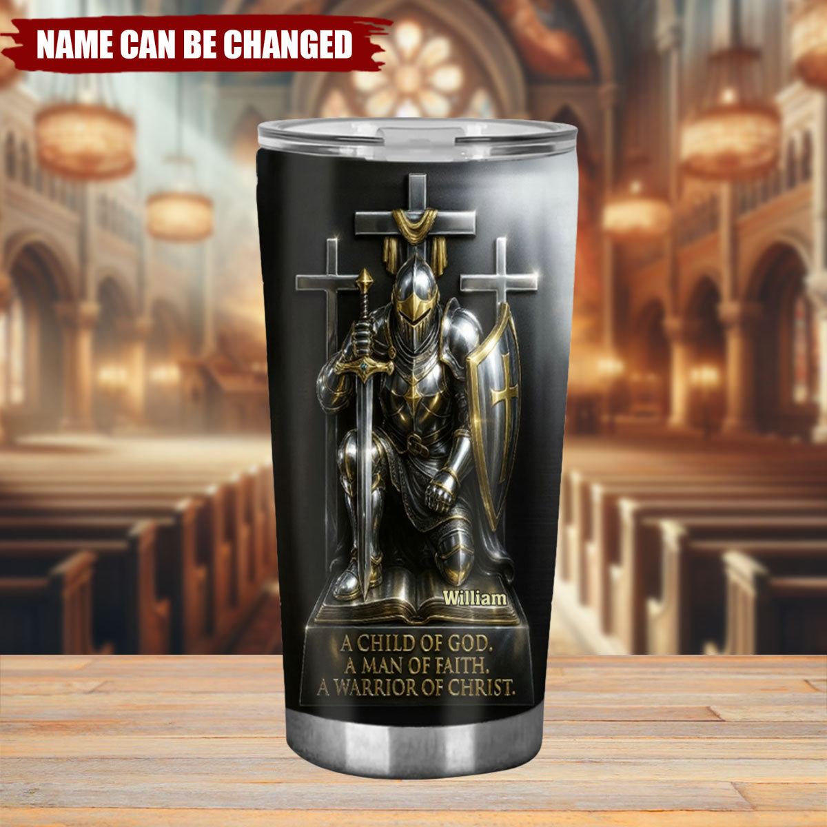 I'm A Child Of God - Personalized Christian Tumbler