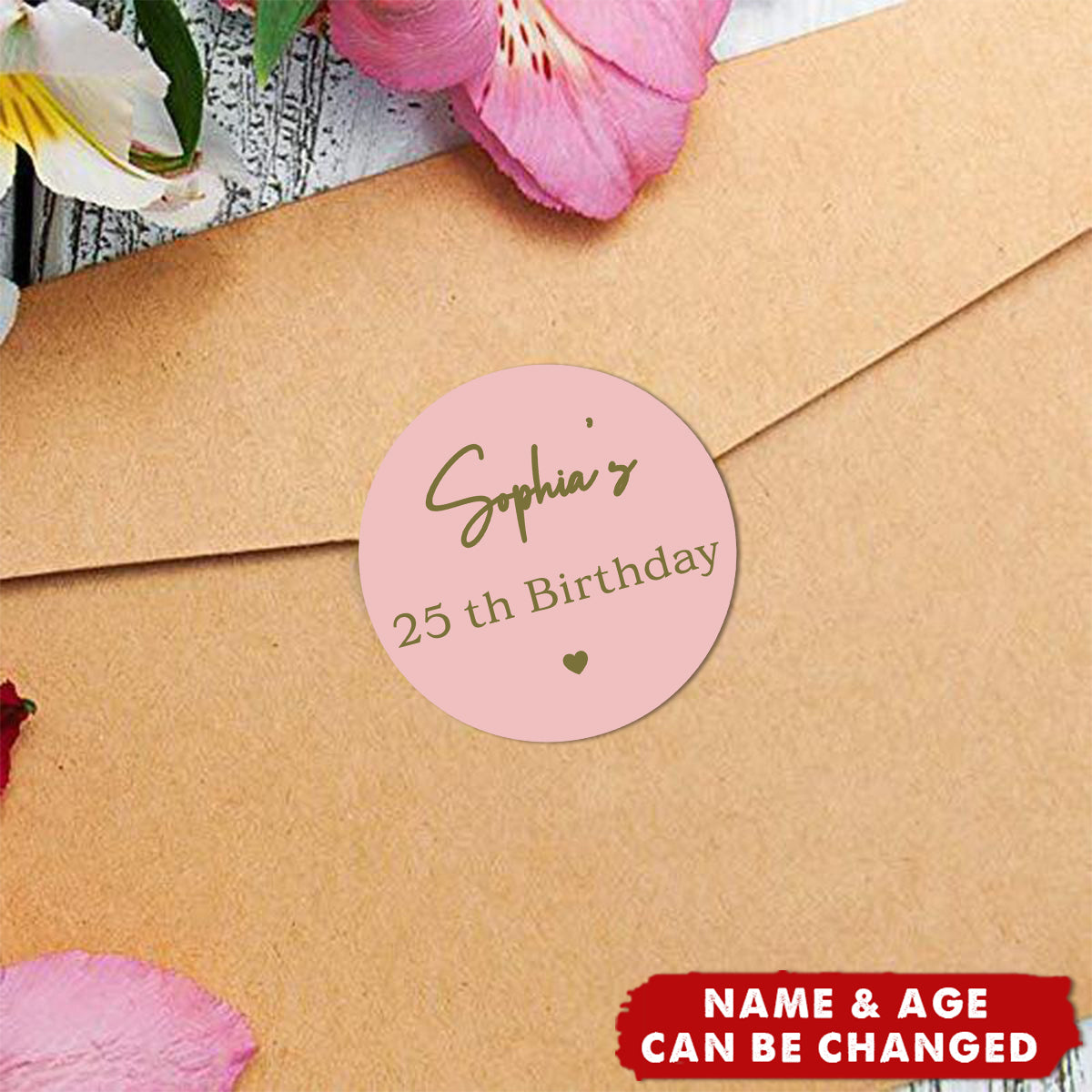 Personalised Birthday Stickers, Birthday party labels, any name, any age, treat bag seal stickers