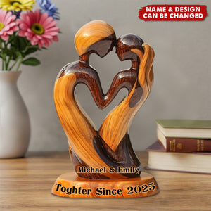 You & Me We Got This - Personalized Couple Custom Shaped Acrylic Plaque，Gift for couple