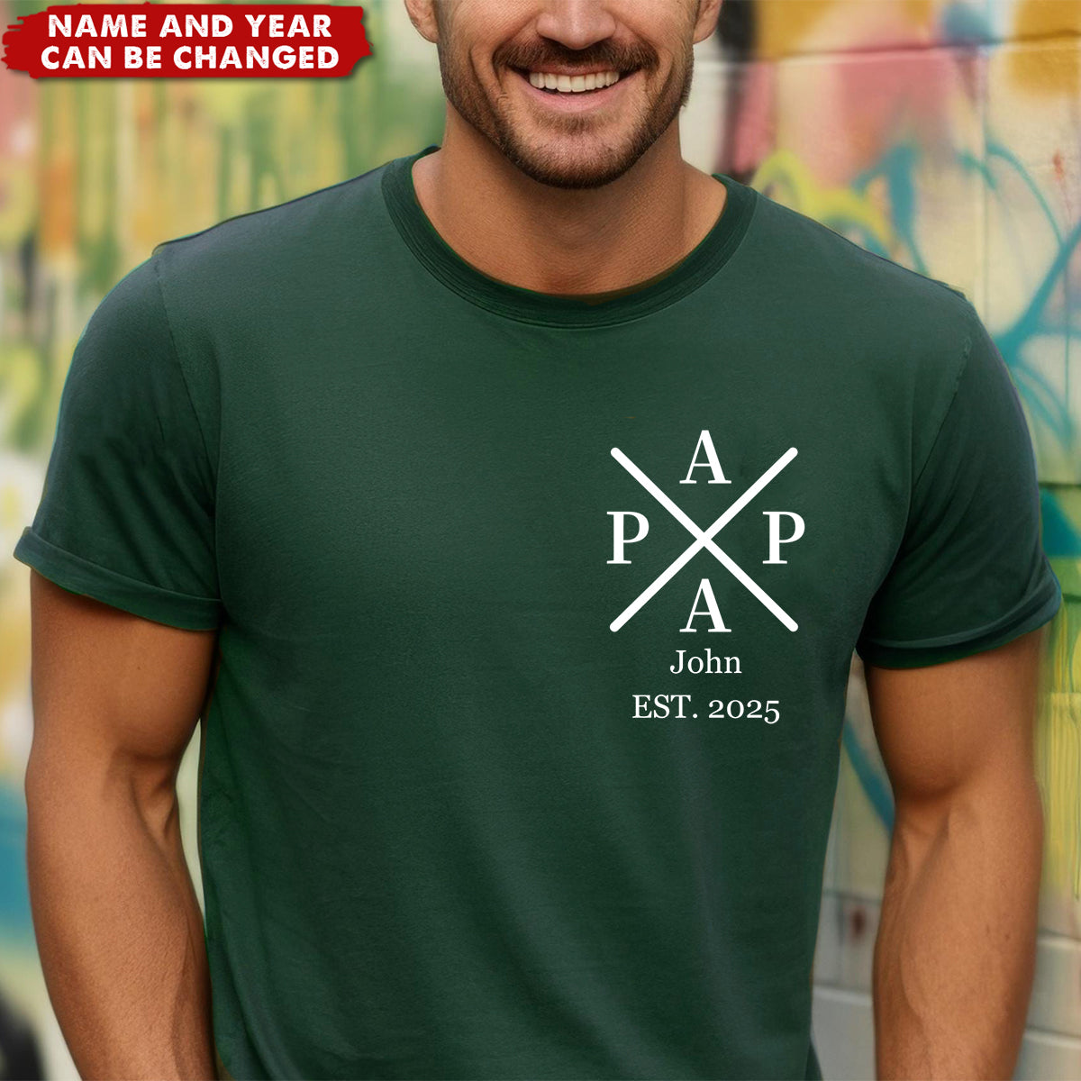 Fatherhood Markers - Personalized Pet Shirt- Father's Day, Gift For Dad