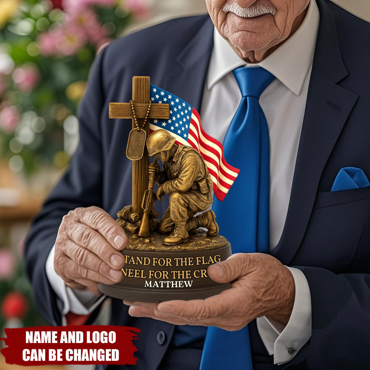 Veterans Military - Personalized Custom Shaped Acrylic Plaque, Gifts For Veteran