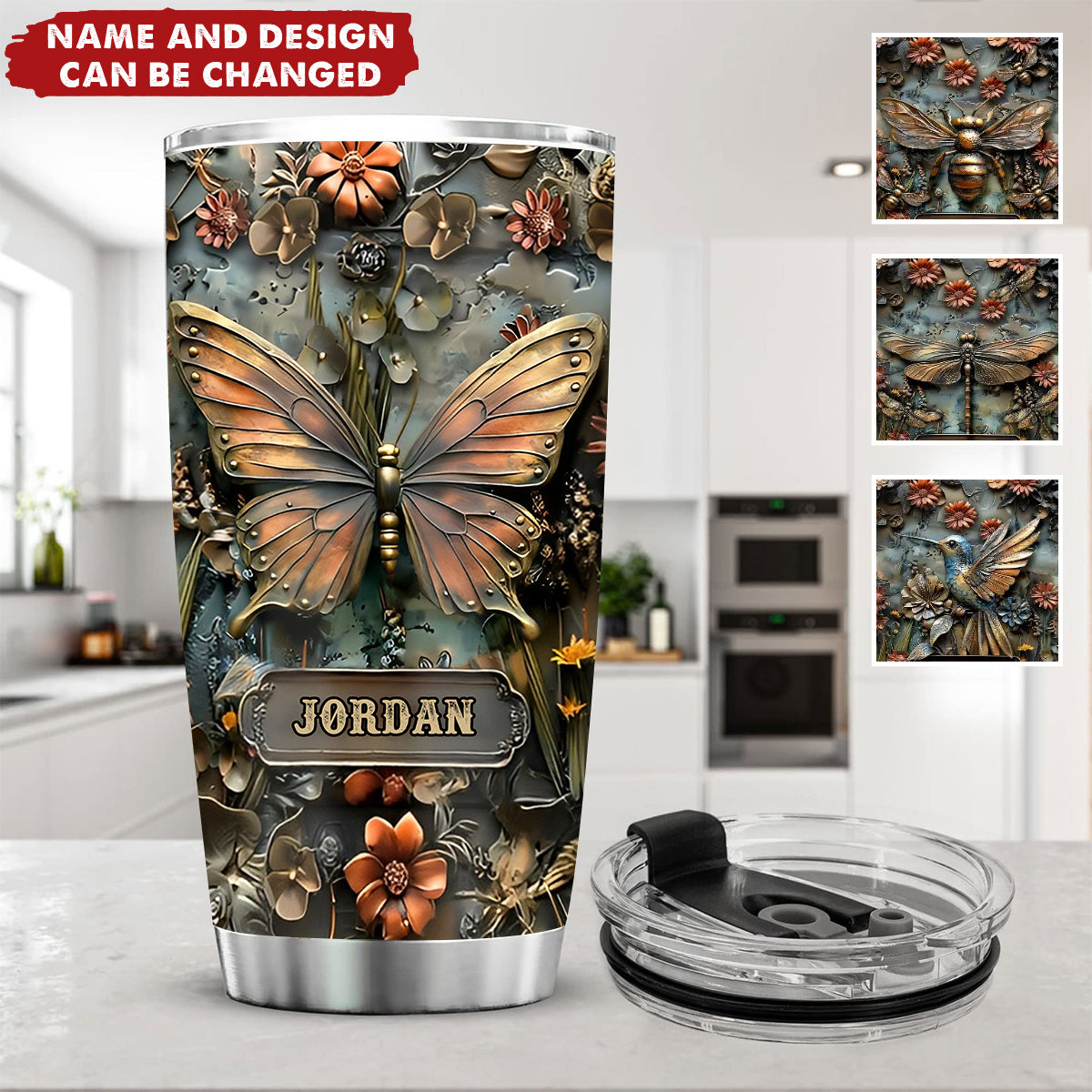 Green Lady - Personalized Gardening Tumbler