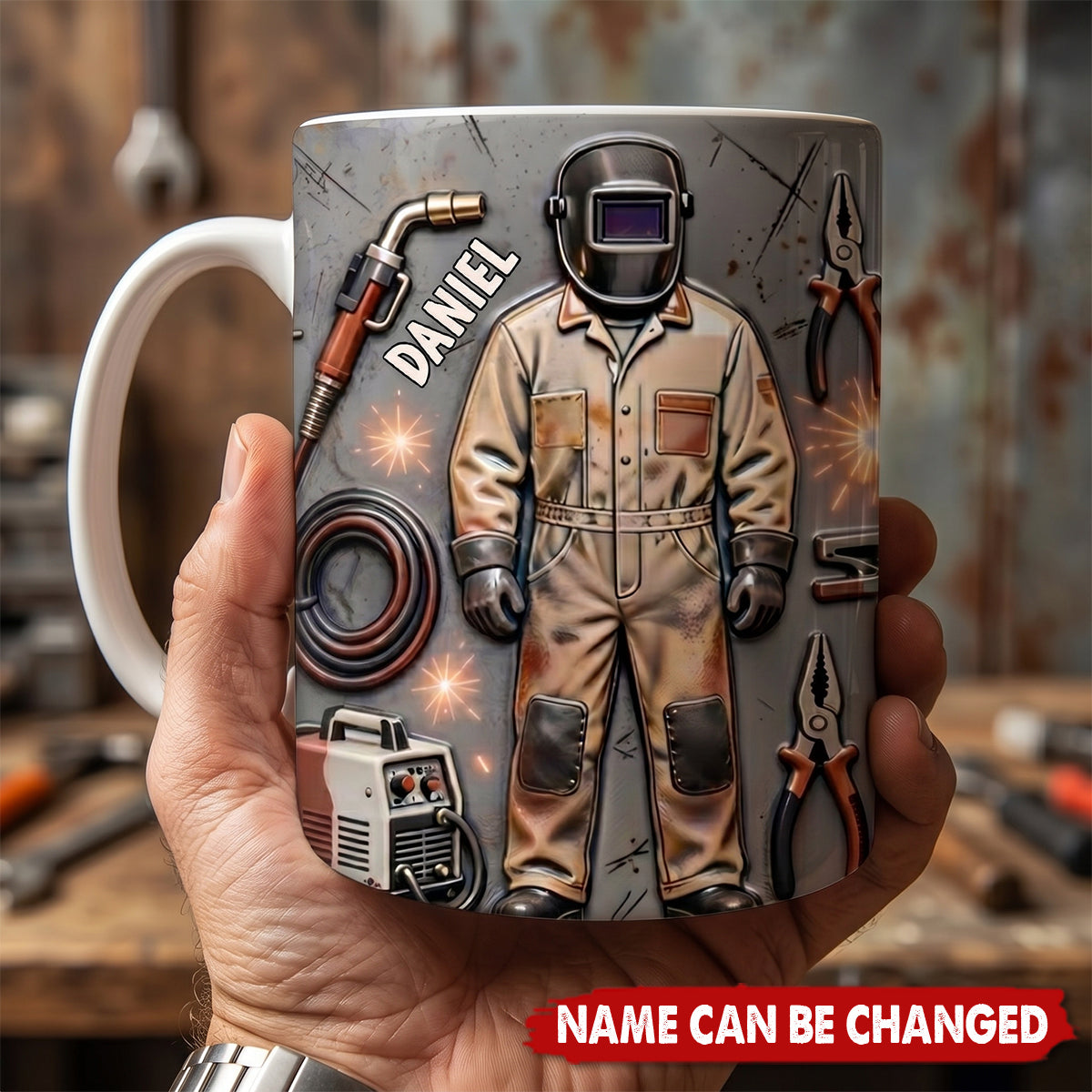 Personalized Welder Mug - Custom Welder Gift for Tradesman