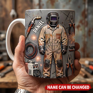 Personalized Welder Mug - Custom Welder Gift for Tradesman