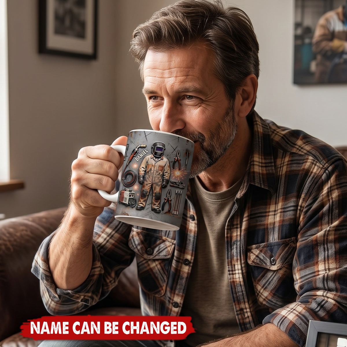 Personalized Welder Mug - Custom Welder Gift for Tradesman