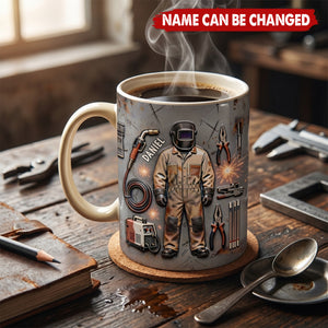 Personalized Welder Mug - Custom Welder Gift for Tradesman