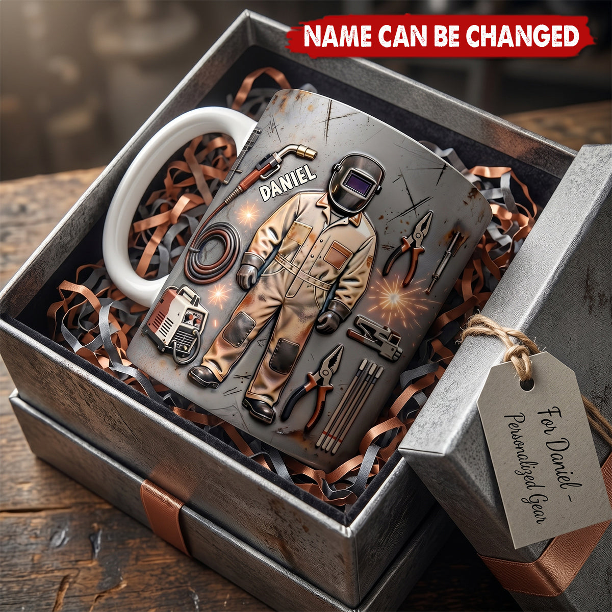 Personalized Welder Mug - Custom Welder Gift for Tradesman