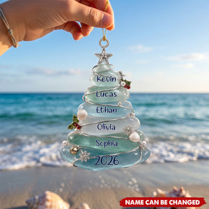 Our Family Tree - Personalized White Acrylic Ornament