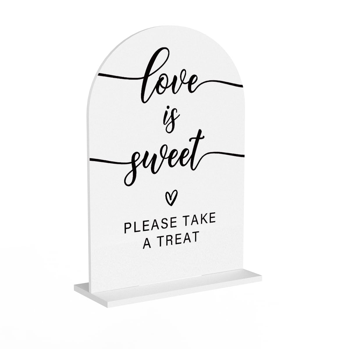 Acrylic Wedding Sign - Wedding Signs for Ceremony, Let Love Sparkle Sign for Wedding